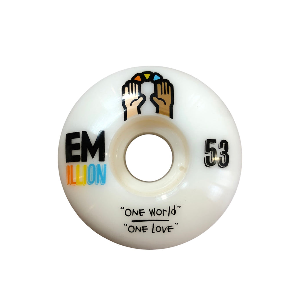 ROUES EMILLION ONE WORLD ONE LOVE 53 MM x 100 A