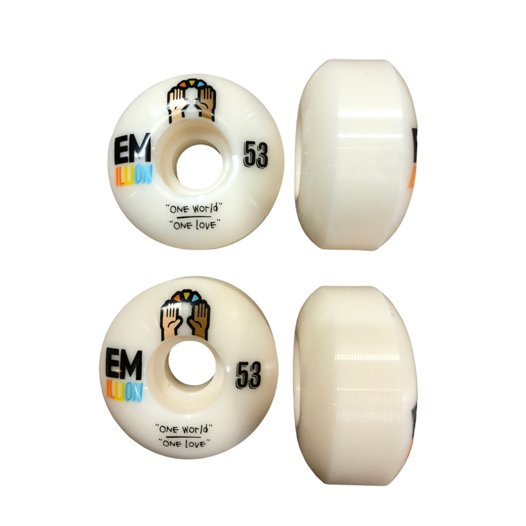ROUES EMILLION ONE WORLD ONE LOVE 53 MM x 100 A
